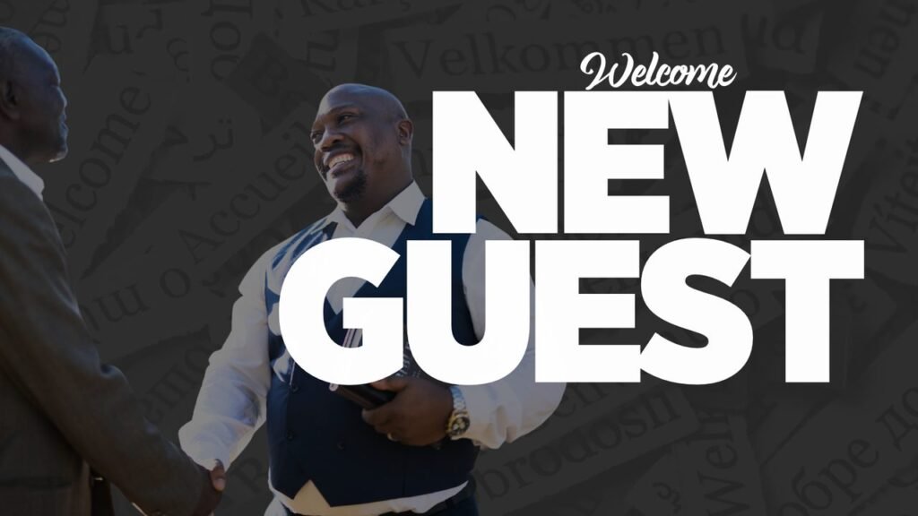 Welcome, New Guest